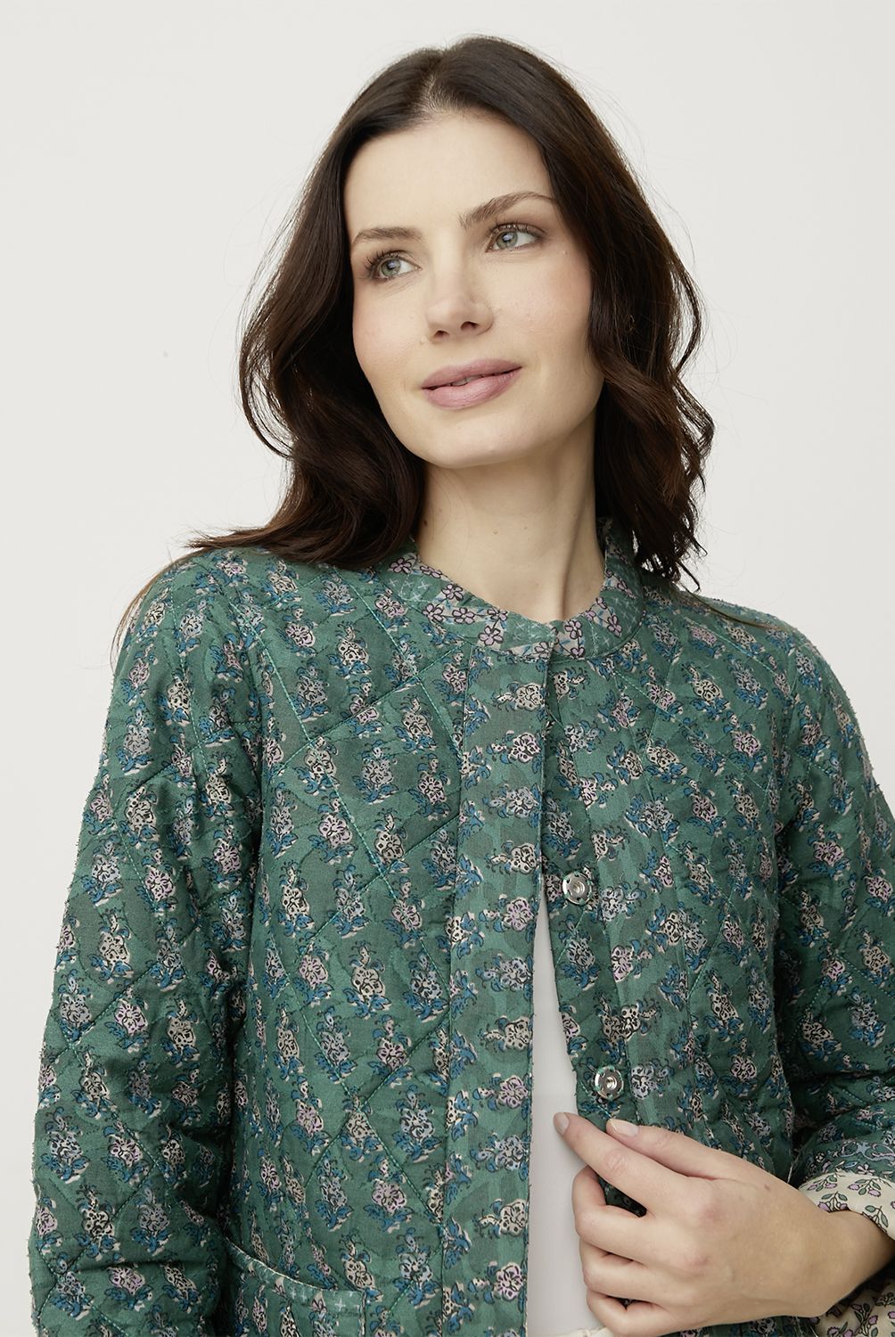 MAISON 123 - Chaqueta Caline Estampada Algodón Mujer Maison 123