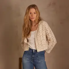 MAISON 123 - Chaqueta Neil Bordado Mujer