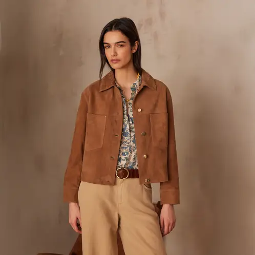 MAISON 123 - Chaqueta Carla Algodón Mujer