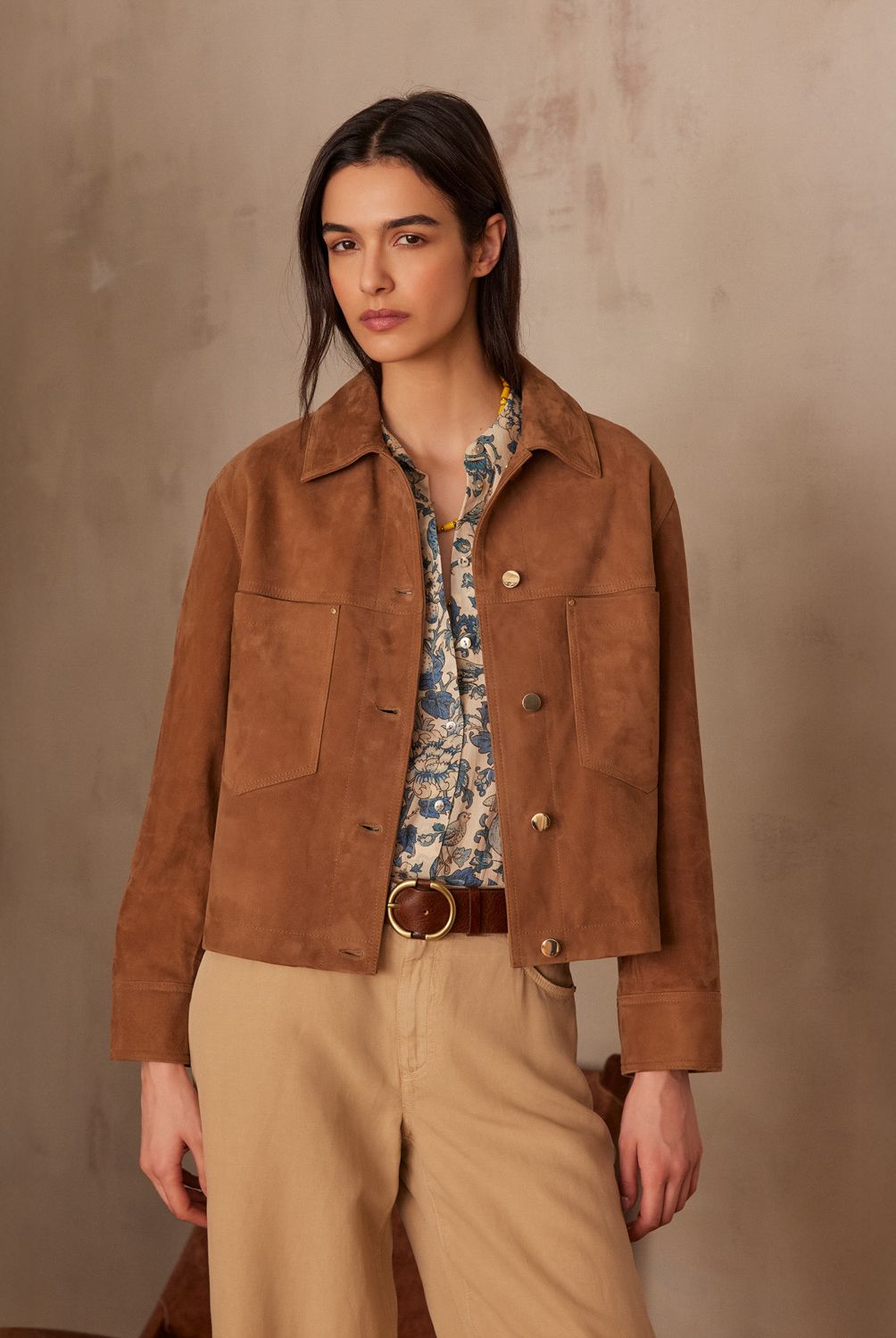 MAISON 123 - Chaqueta Carla Algodón Mujer Maison 123