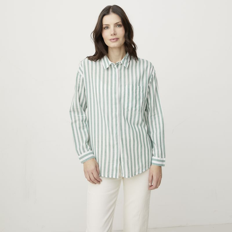 MAISON 123 - Blusa Marilou Estampada Algodón Mujer Maison 123