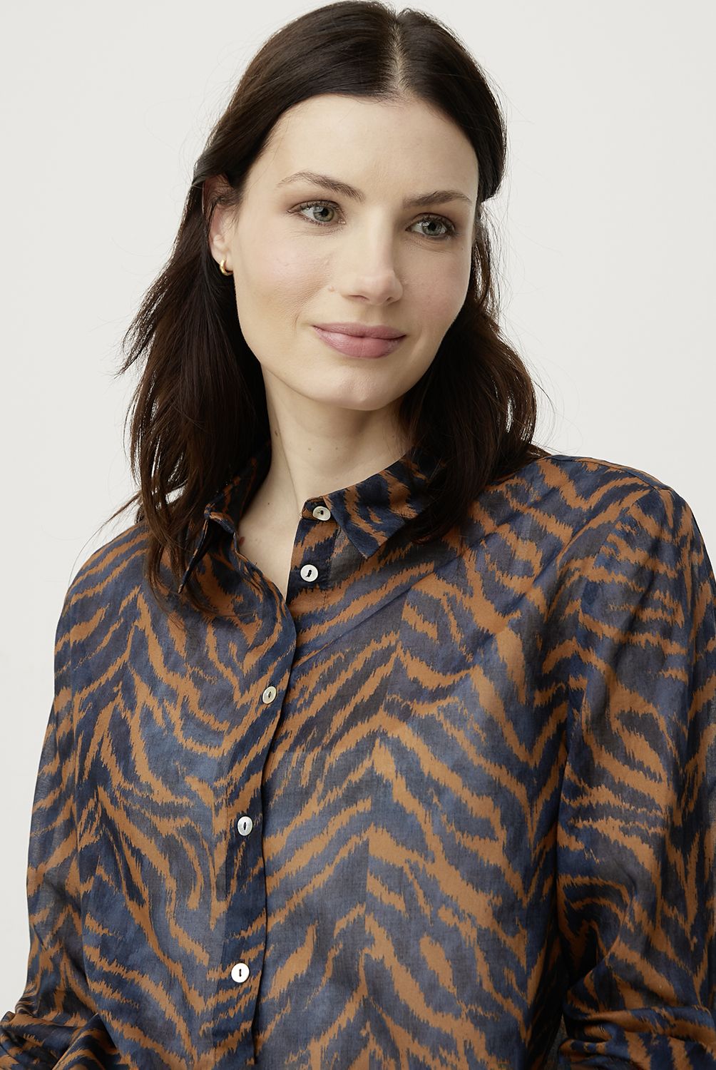 MAISON 123 - Blusa Colette Estampada Algodón Mujer Maison 123