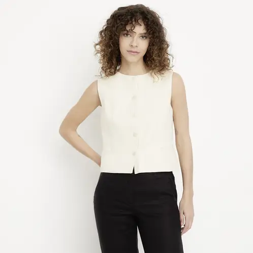 MAISON 123 - Vest Sastrero Botones Mujer 123