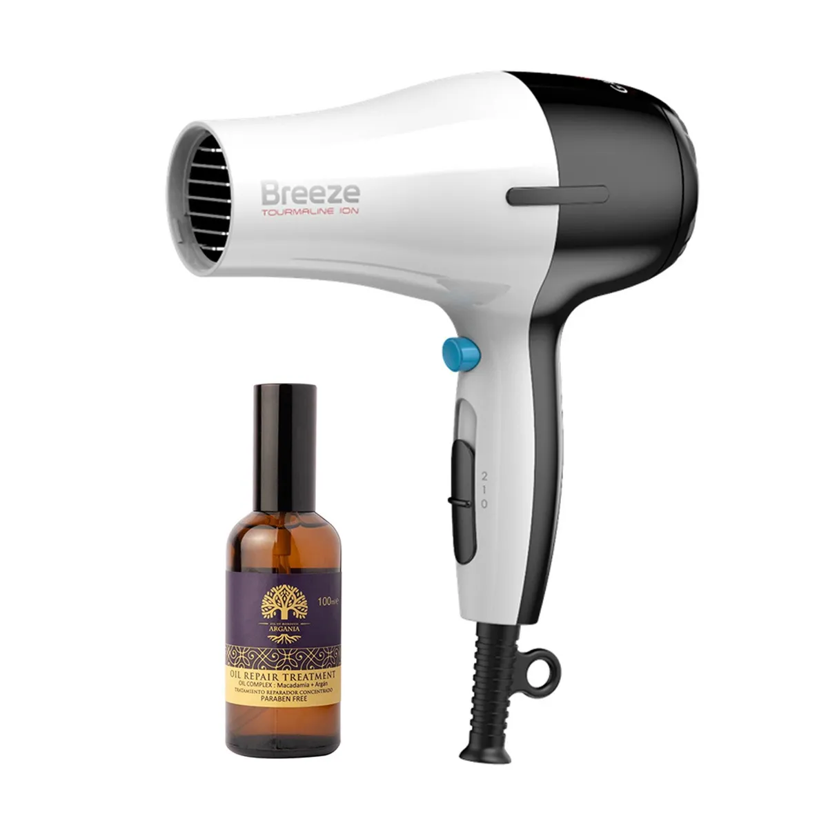 GAMA - Pack Secador de Pelo Breeze + Aceite Argania Gama