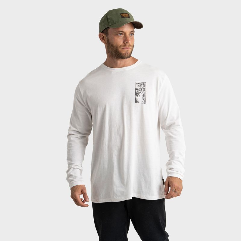 GNOMO - Polera Manga Larga Algodón Hombre Gnomo