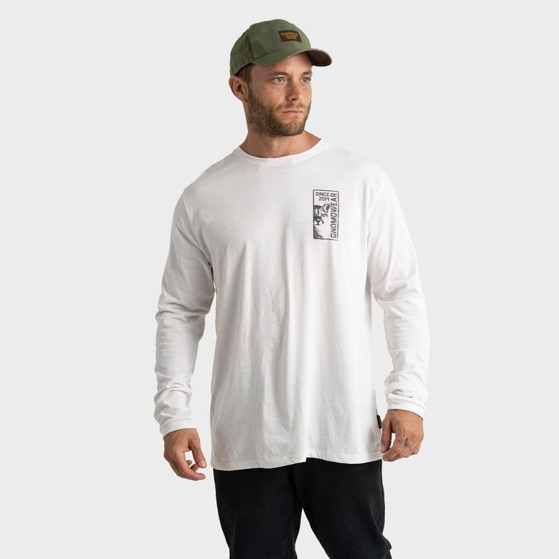 GNOMO - Polera Manga Larga Algodón Hombre Gnomo