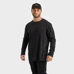 GNOMO - Polera Manga Larga Algodón Hombre