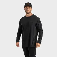 GNOMO - Polera Manga Larga Algodón Hombre
