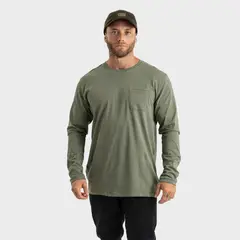 GNOMO - Polera Manga Larga Algodón Hombre