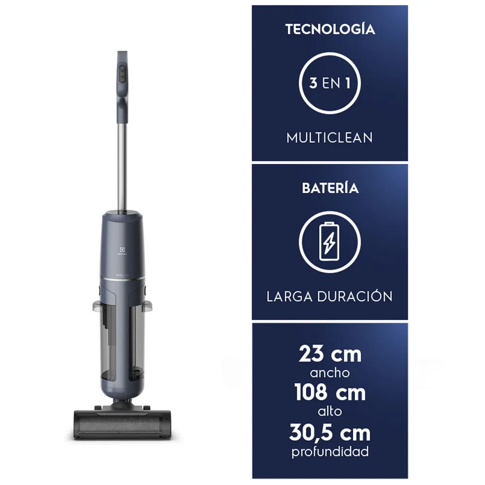 Aspiradora Vertical Mopa Inalambrica EMC2500, foto 13