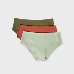 ETAM - Pack 3 Calzones Shortys John Mujer