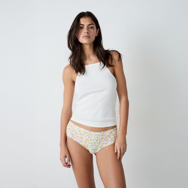 ETAM - Calzón  Hipster Confort Print Mujer Etam