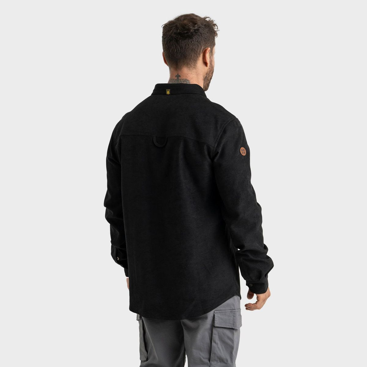 GNOMO - Camisa Casual Manga Larga Hombre Gnomo