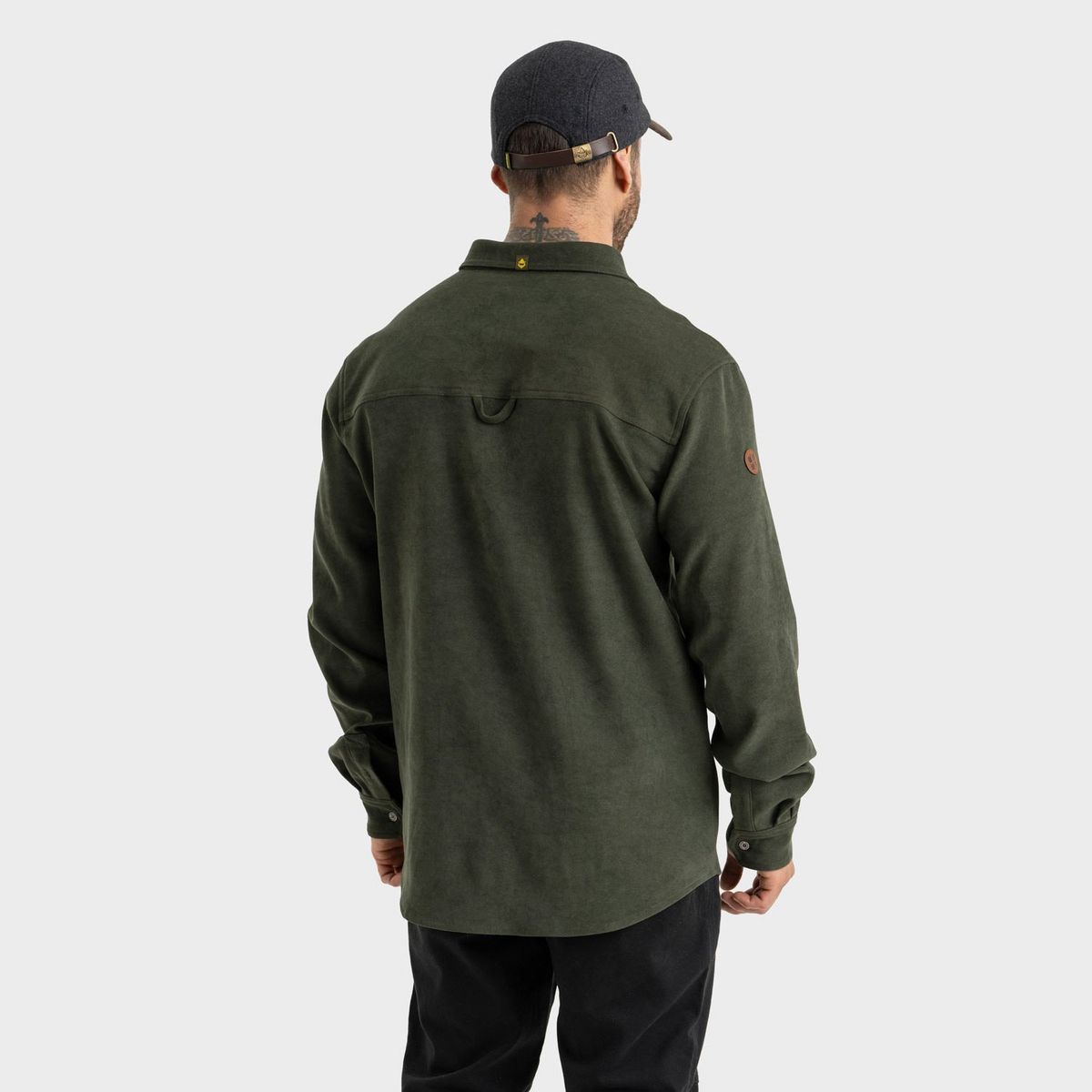 GNOMO - Camisa Casual Manga Larga Hombre Gnomo