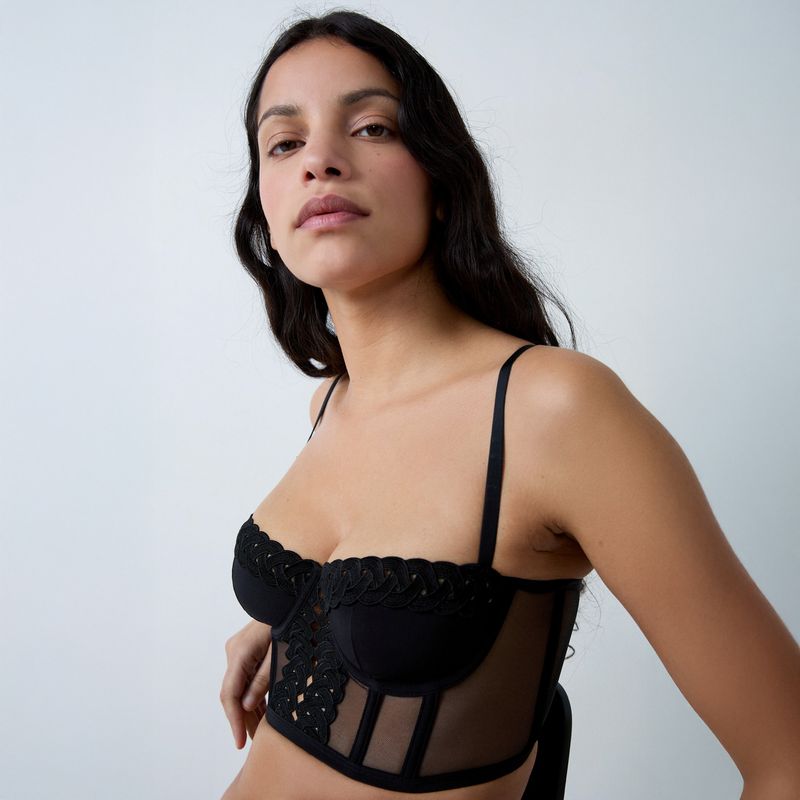 ETAM - Sostén CF Bustier Obsession Mujer Etam