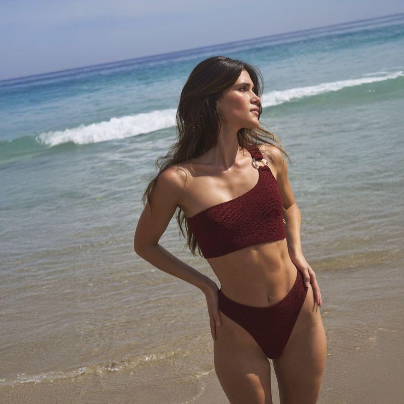 ETAM - Top de Bikini Asimétrico Mujer Etam