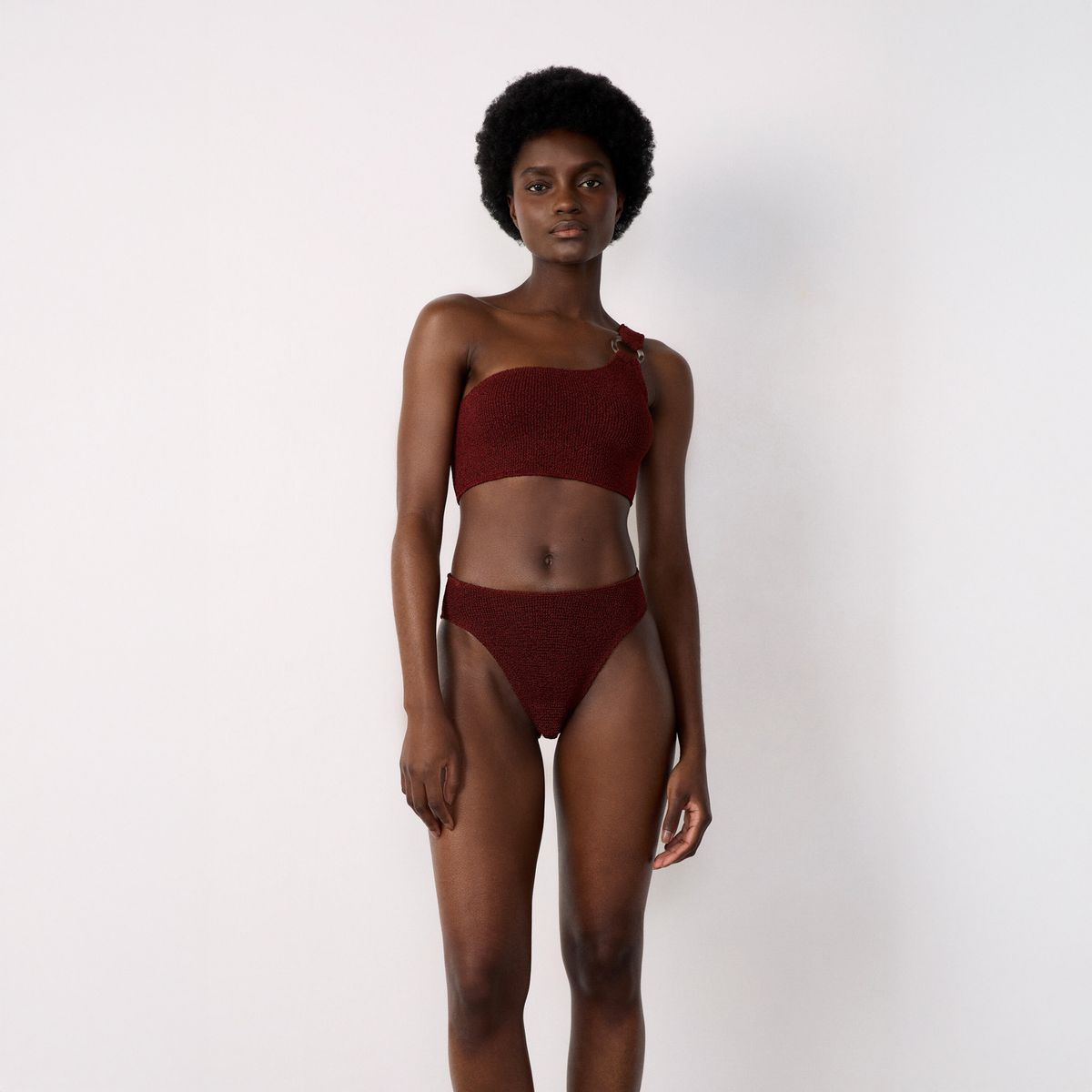 ETAM - Top de Bikini Asimétrico Mujer Etam