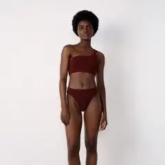 ETAM - Top de Bikini Asimétrico Mujer