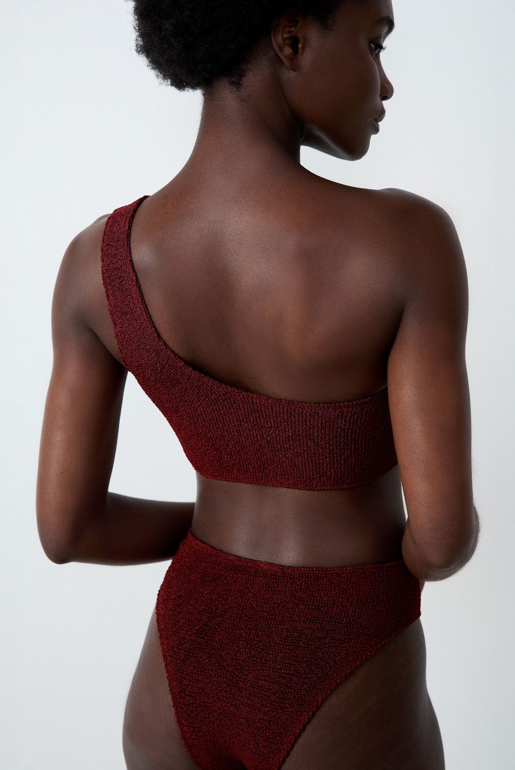 ETAM - Top de Bikini Asimétrico Mujer Etam