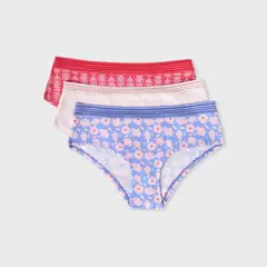 ETAM - Pack 3 Calzones Shorty Jackie Mujer