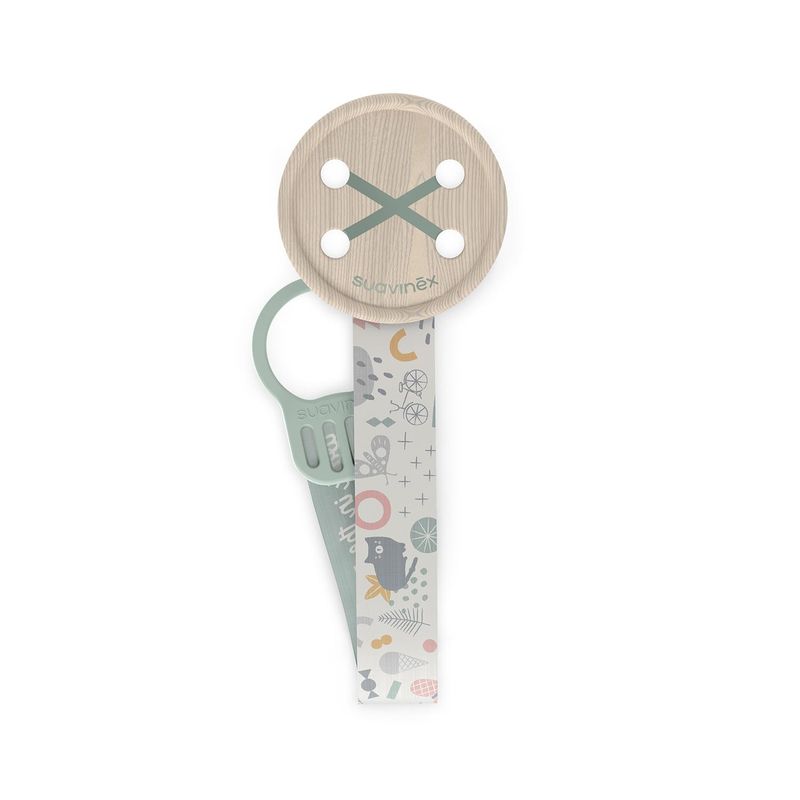 SUAVINEX - Broche Cinta Button A Walk Green Suavinex