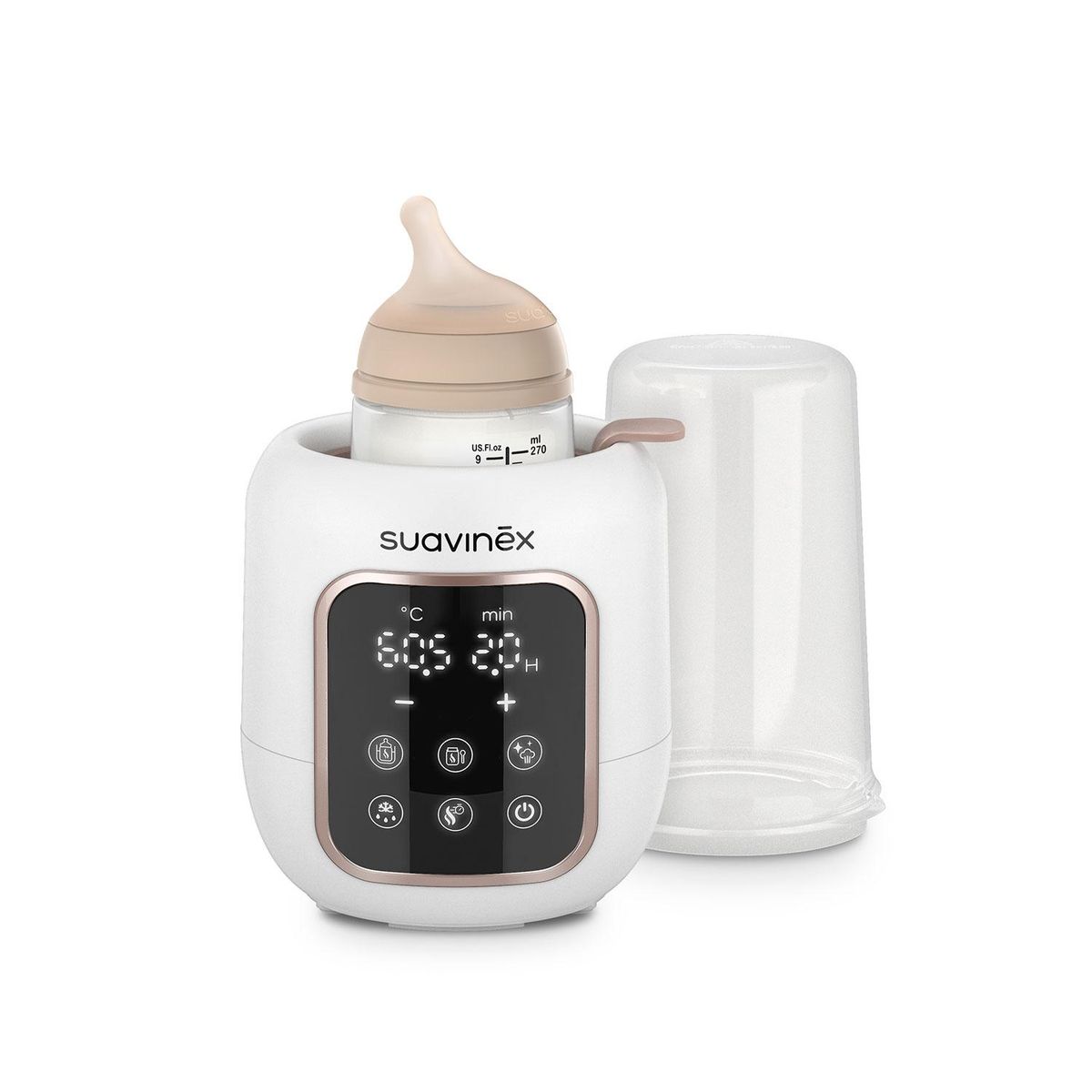 SUAVINEX - Calienta Mamadera Y Esteril 2 En 1 Suavinex