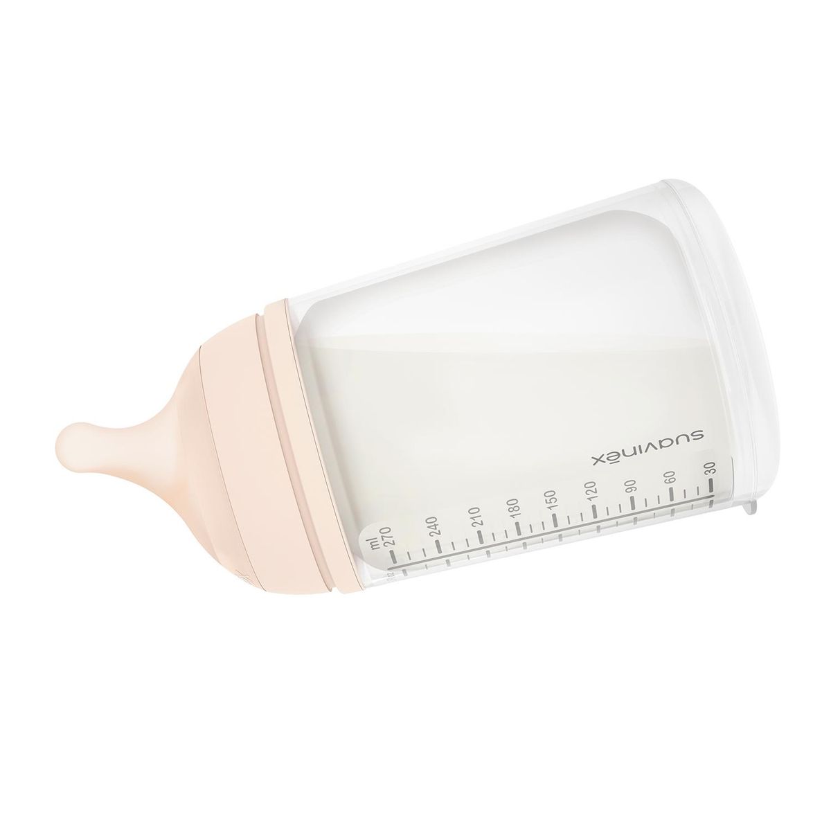 SUAVINEX - Mamadera 270 Ml Zero Silicona Flujo M Suavinex