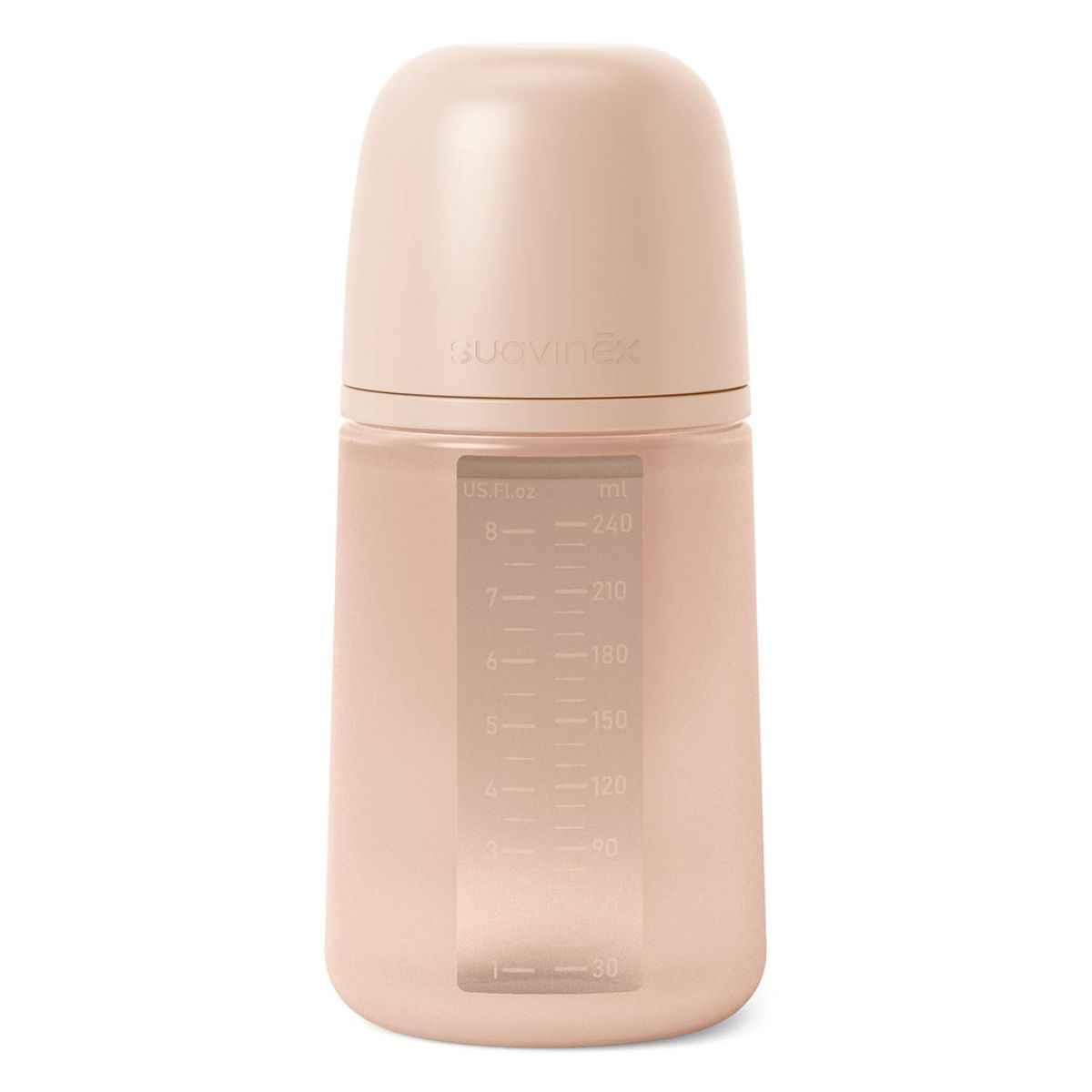 SUAVINEX - Mamadera 240 Ml Silicona Softsxnude Suavinex