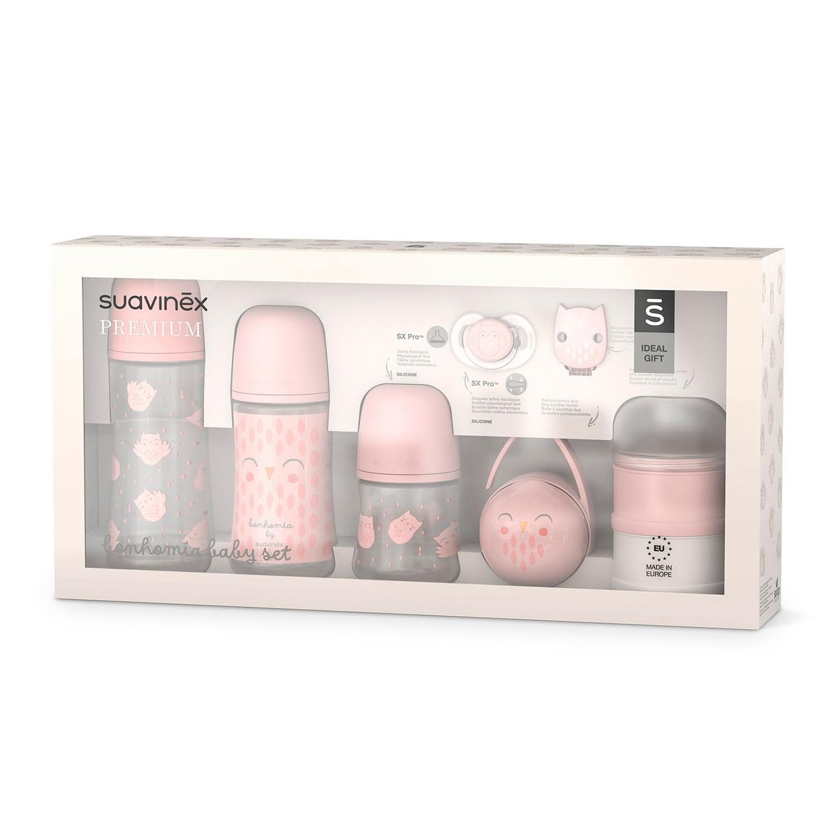 SUAVINEX - Set Welcome Baby Bonh Rosa Suavinex