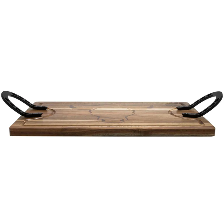 Tabla De Madera Herradura 50X35 Cm Asado Limited Large
