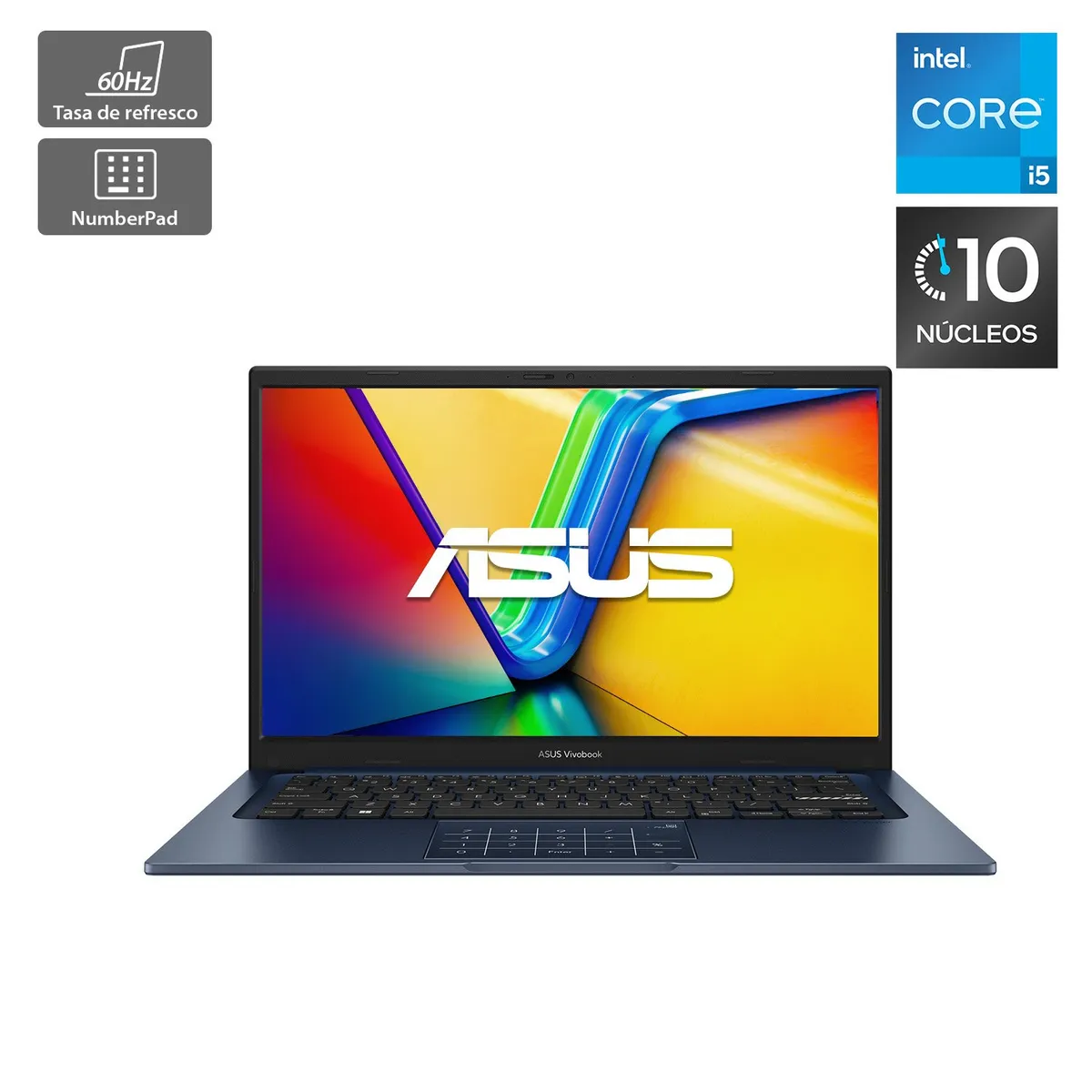 ASUS - Notebook Asus Vivobook 14 X1404 intel Core i5 8GB RAM 512GB SSD 14" FHD 60Hz