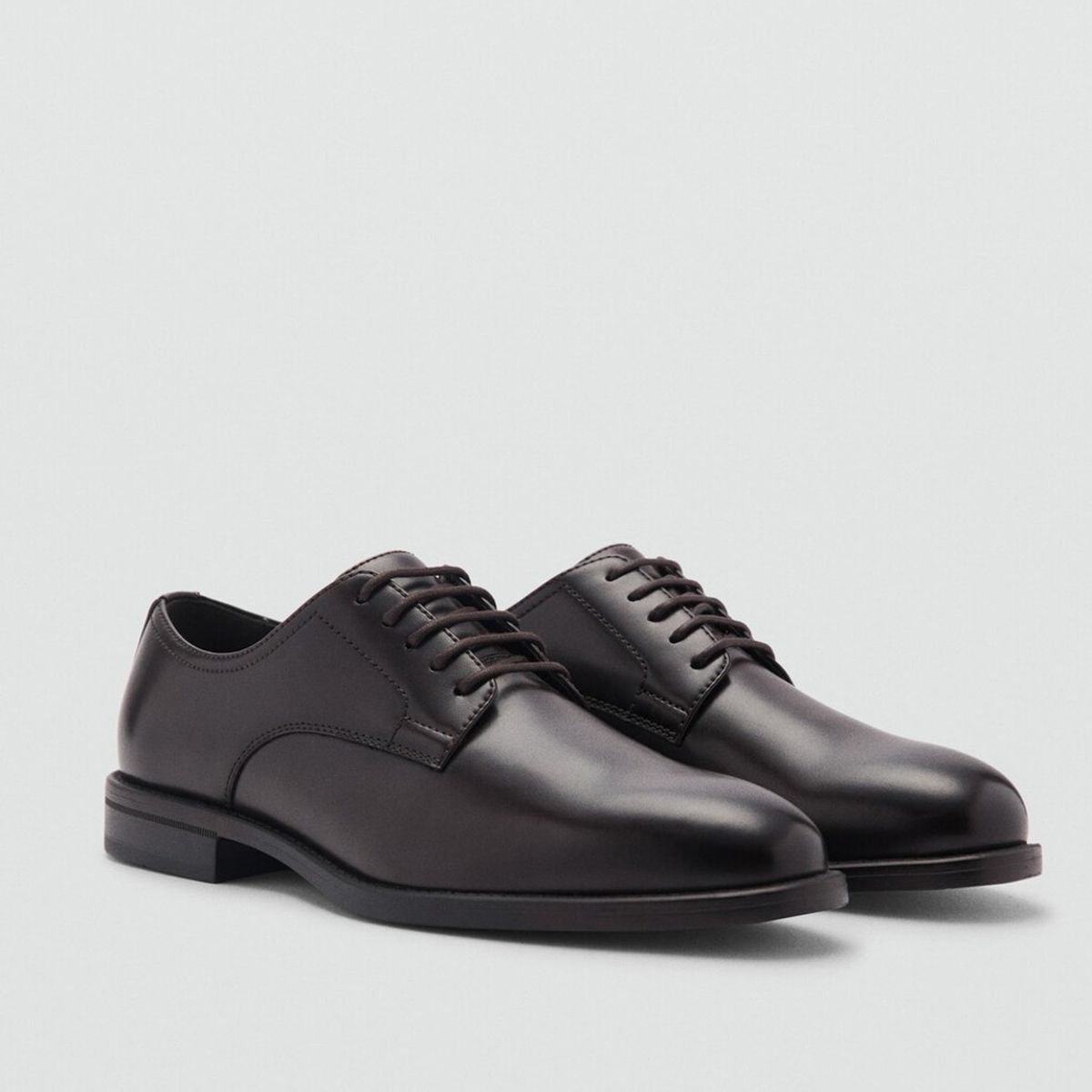 MANGO MAN - Zapato Formal Hombre Café Mango Man