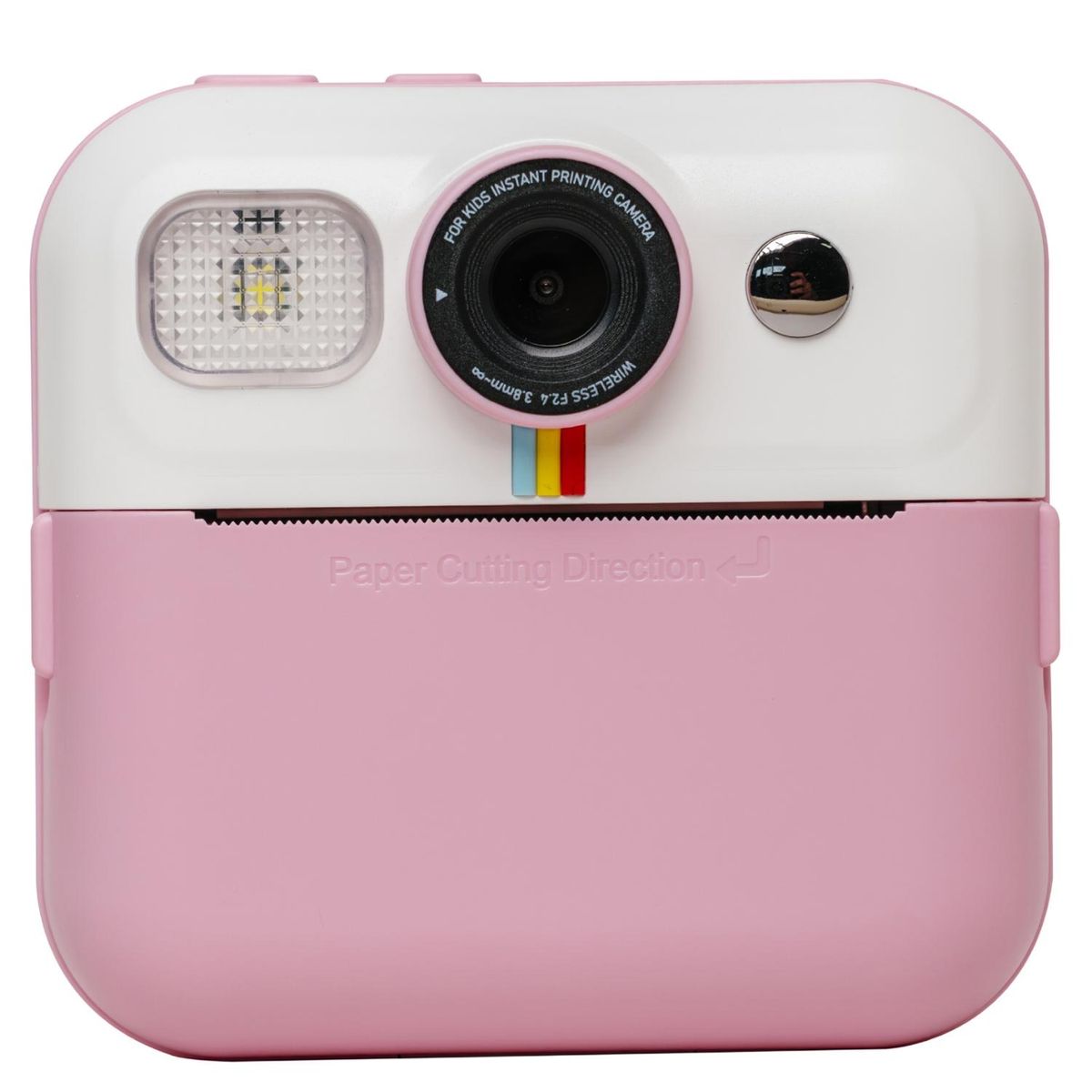 SOLIGOR - Camara Infantil Soligor Rosada con Impresión Instantanea + Lapices Para Colorear