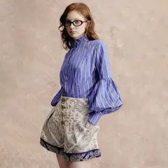 LAGANINI - Blusa Manga Larga Mujer