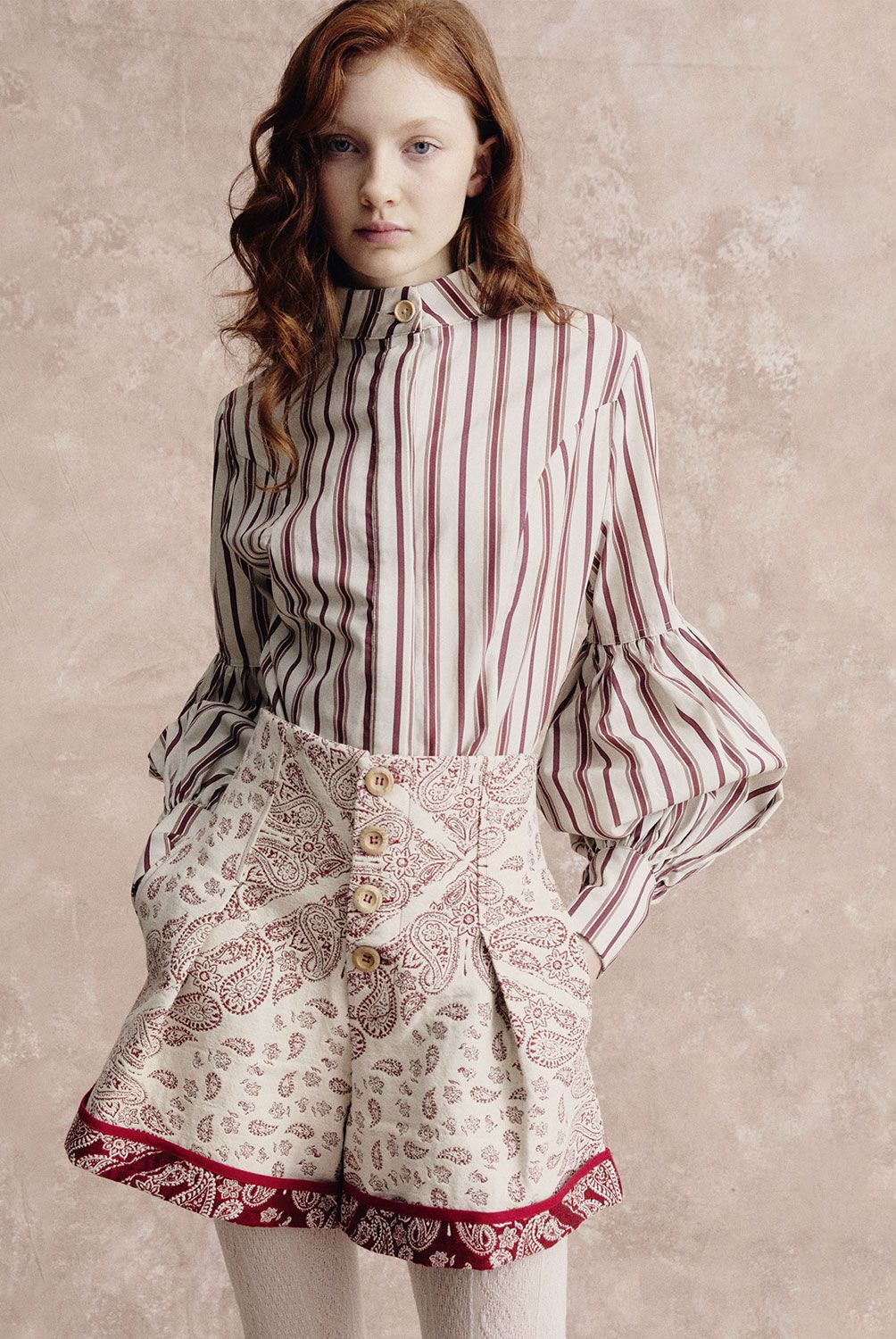 LAGANINI - Blusa Manga Larga Mujer