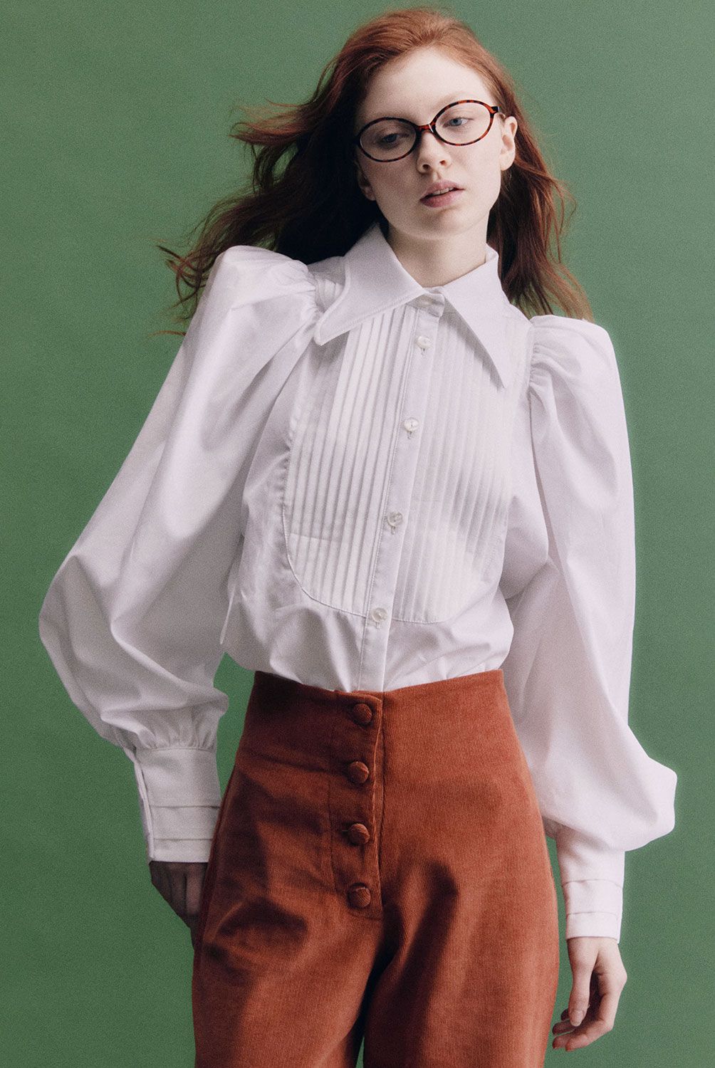 LAGANINI - Blusa Manga Larga Mujer
