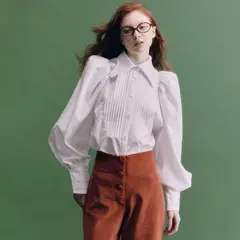 LAGANINI - Blusa Manga Larga Mujer