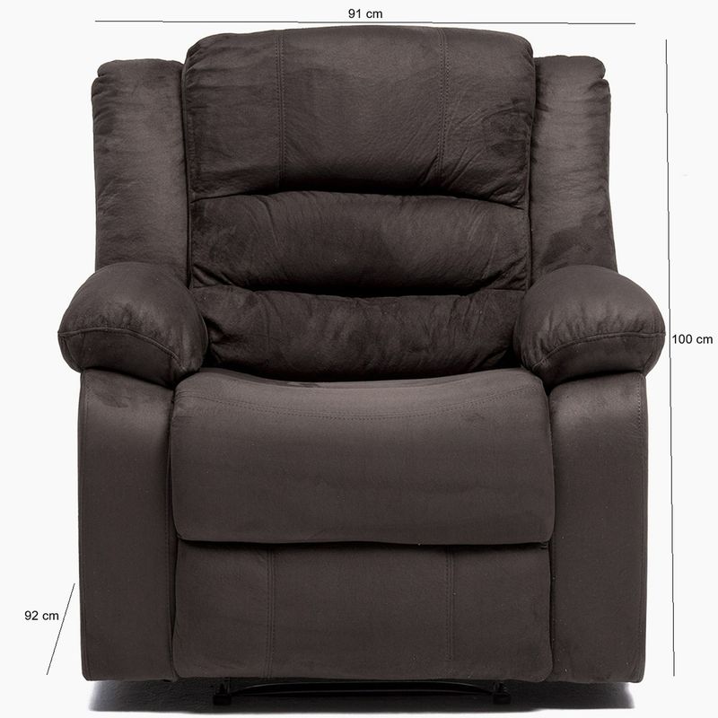 DANIELS - Berger Reclinable Dan Gris Daniels
