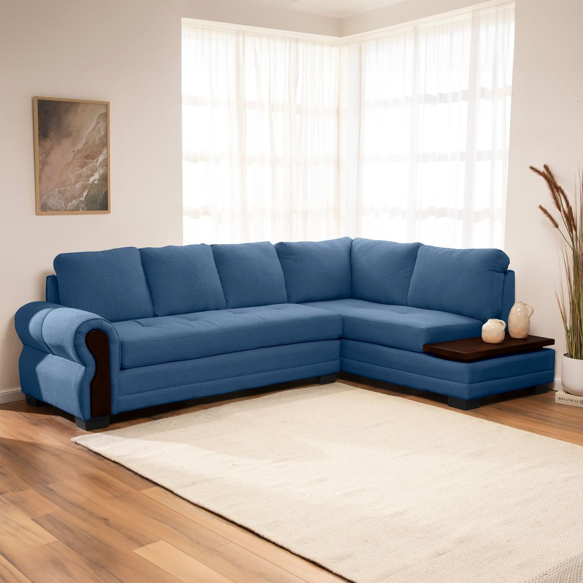 LIVING FACTORY - Seccional Michigan Res Lino Derecho Living Factory