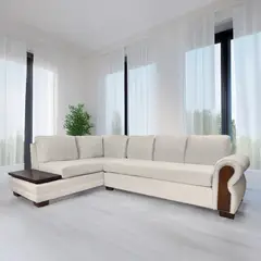 LIVING MARKET - Seccional Michigan Res Lino Beige Izquierdo Living Factory