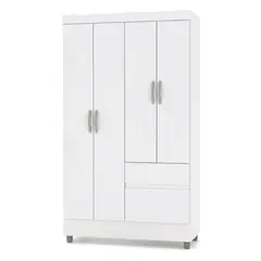 JDO & DESIGN - Clóset 4 Puertas 2 Cajones Blanco