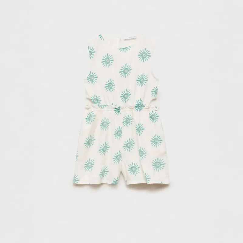 MANGO KIDS - Enterito Estampado Aberturas Niña Mango Kids