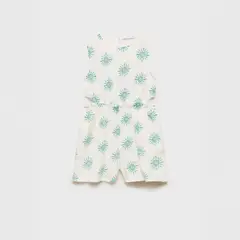 MANGO KIDS - Enterito Estampado Aberturas Niña