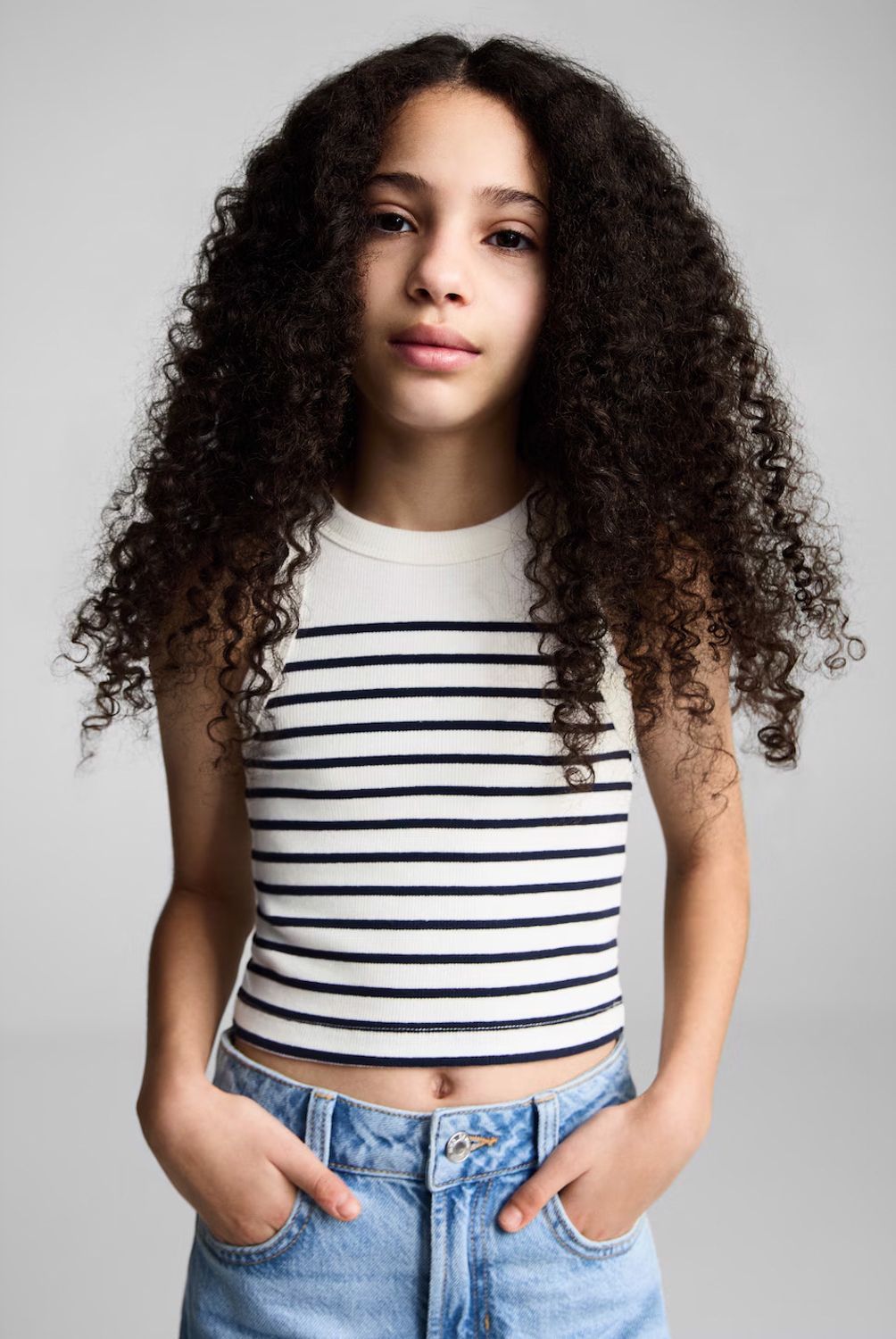 MANGO KIDS - Top Rayas Niña Mango Kids
