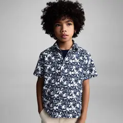 MANGO KIDS - Camisa Estampado Tropical Niño
