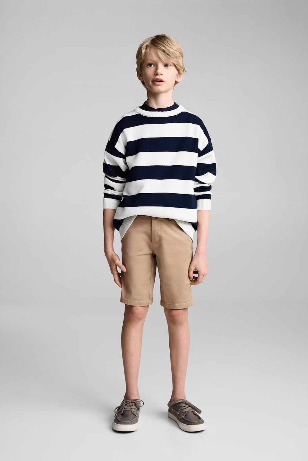 MANGO KIDS - Bermudas Estilo Chino Algodón Niño Mango Kids