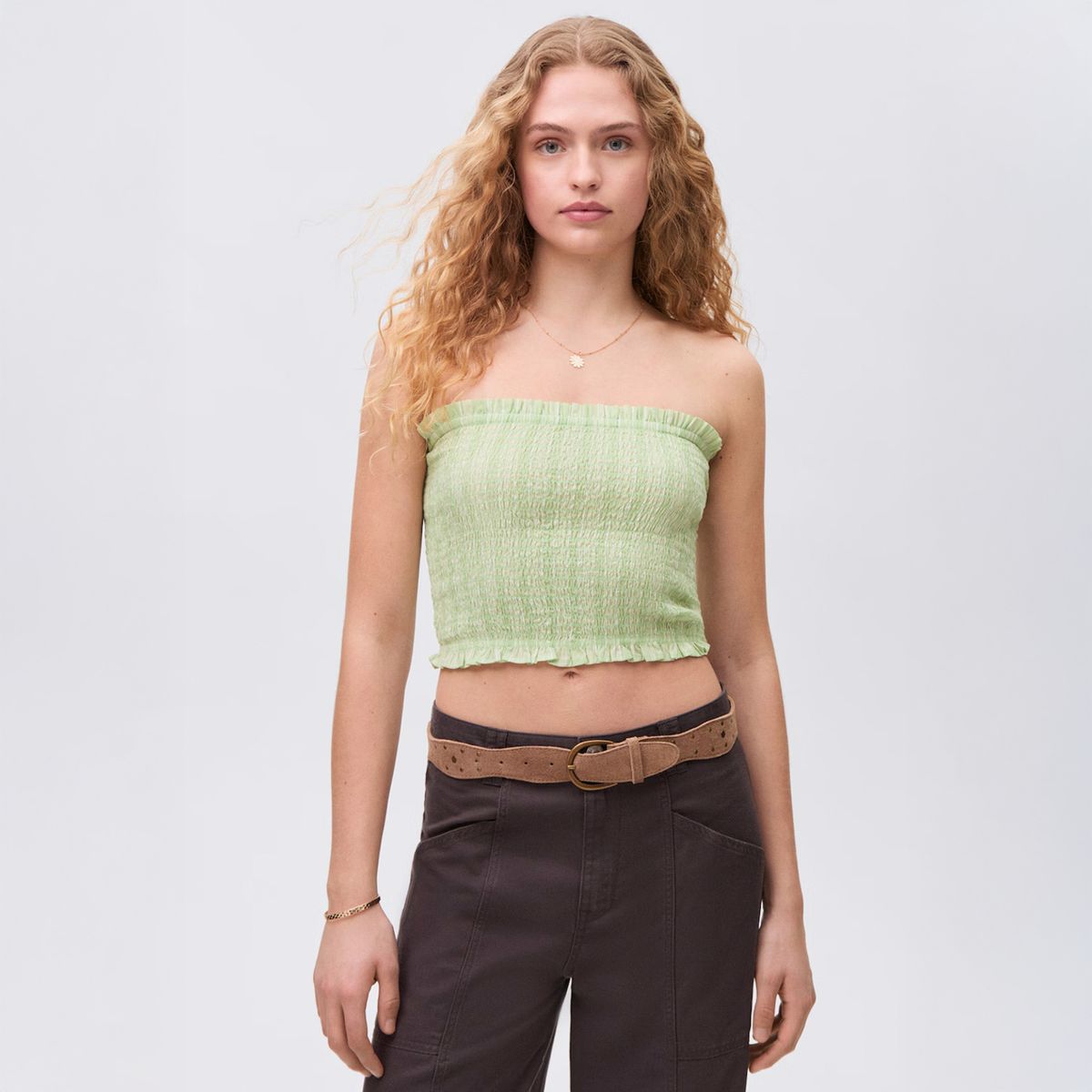 MANGO TEEN - Top Palabra De Honor Mujer Mango Teen