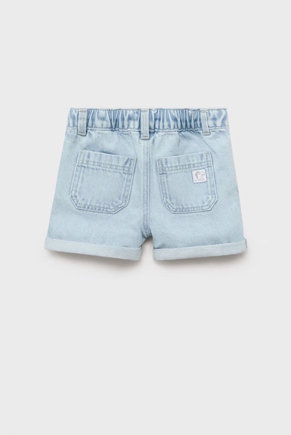 MANGO KIDS - Bermudas Vaqueras Cordón Bebé Niño Mango Kids