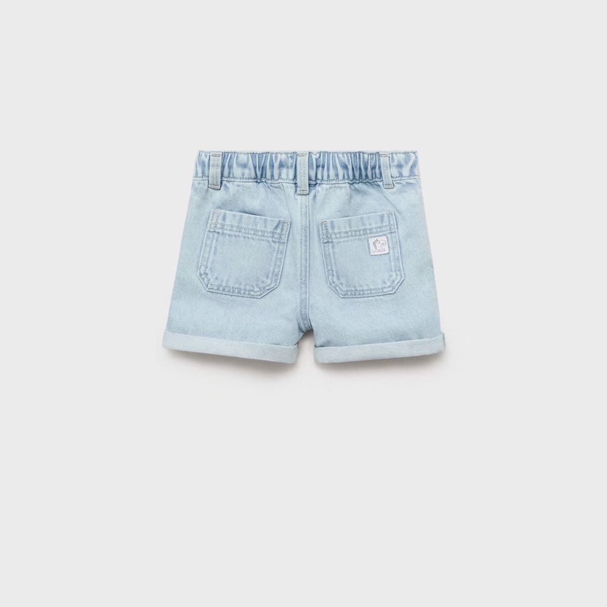 MANGO KIDS - Bermudas Vaqueras Cordón Bebé Niño Mango Kids