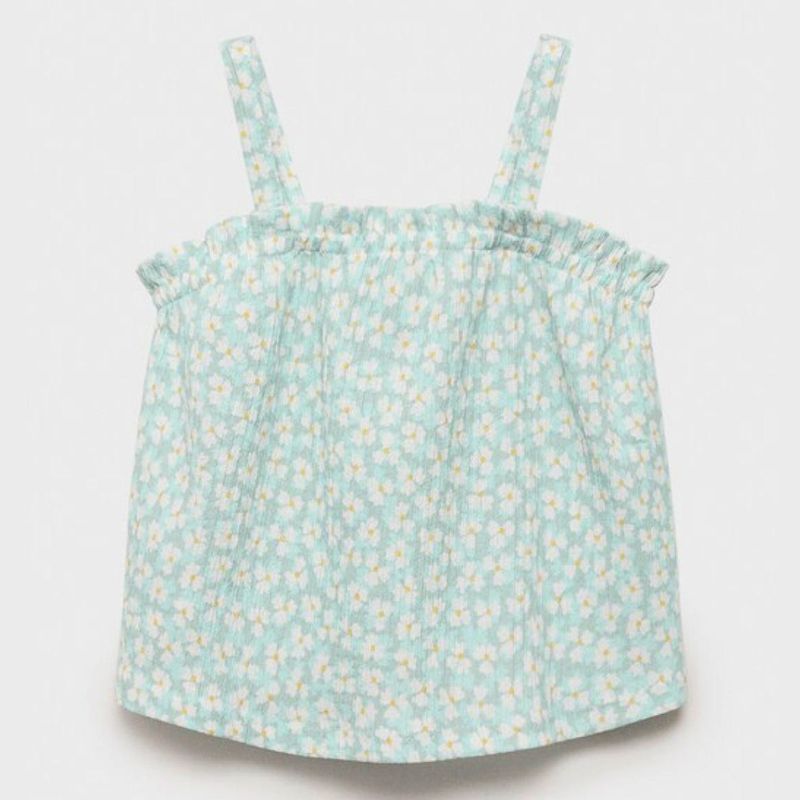 MANGO KIDS - Top Tirantes Estampado Bebé Niña Mango Kids